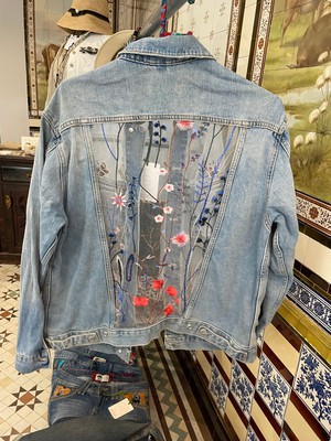 Upcycled Denim Jacket Lace from MPIRA