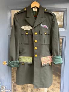 Vintage USA Upcycled Military Casual Jacket via MPIRA