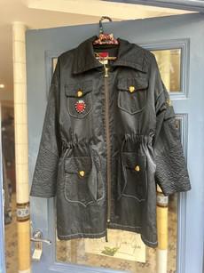 Upcycled Designer Parka Casual Jacket via MPIRA