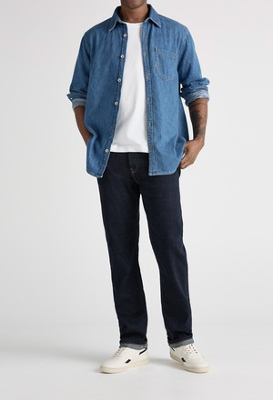 Chris Denim Shirt - Medium Stone from Mud Jeans