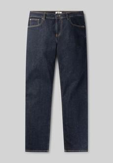 Bryce Mid Straight - Strong Blue via Mud Jeans