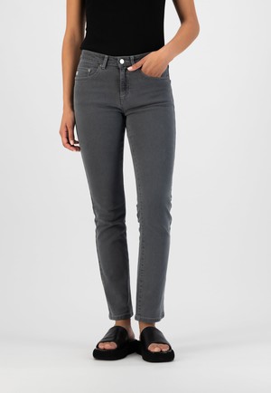 Faye Straight - O3 Grey from Mud Jeans