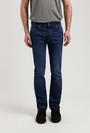 Bryce Mid Straight - Medium Dark from Mud Jeans