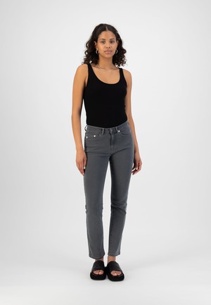 Faye Straight - O3 Grey from Mud Jeans