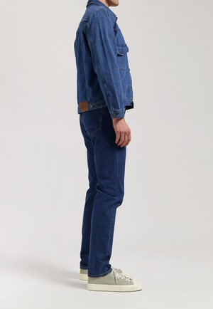 Benny Denim Jacket - Medium Stone from Mud Jeans