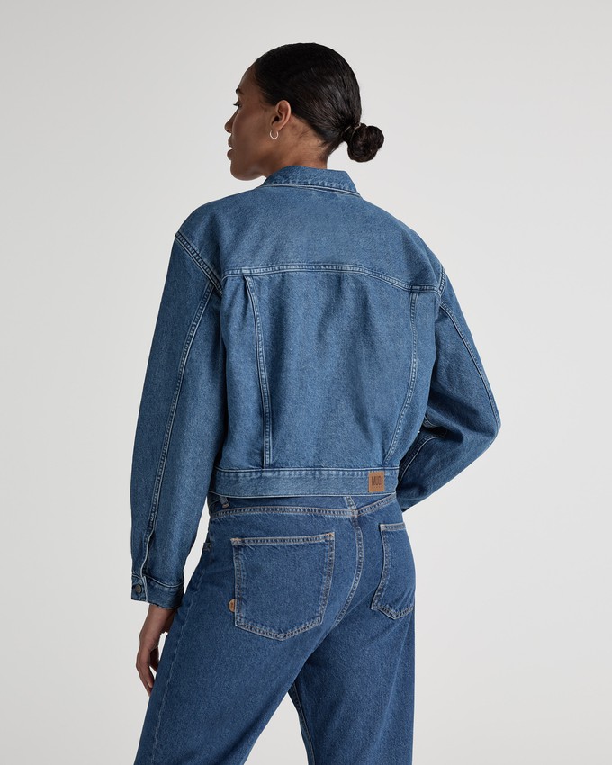 Gina Jacket - Medium Stone from Mud Jeans