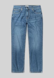 Dunn Low Tapered - Pure Blue via Mud Jeans