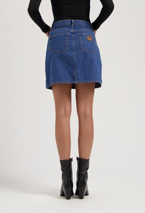 Audry Mini Skirt - Medium Stone from Mud Jeans