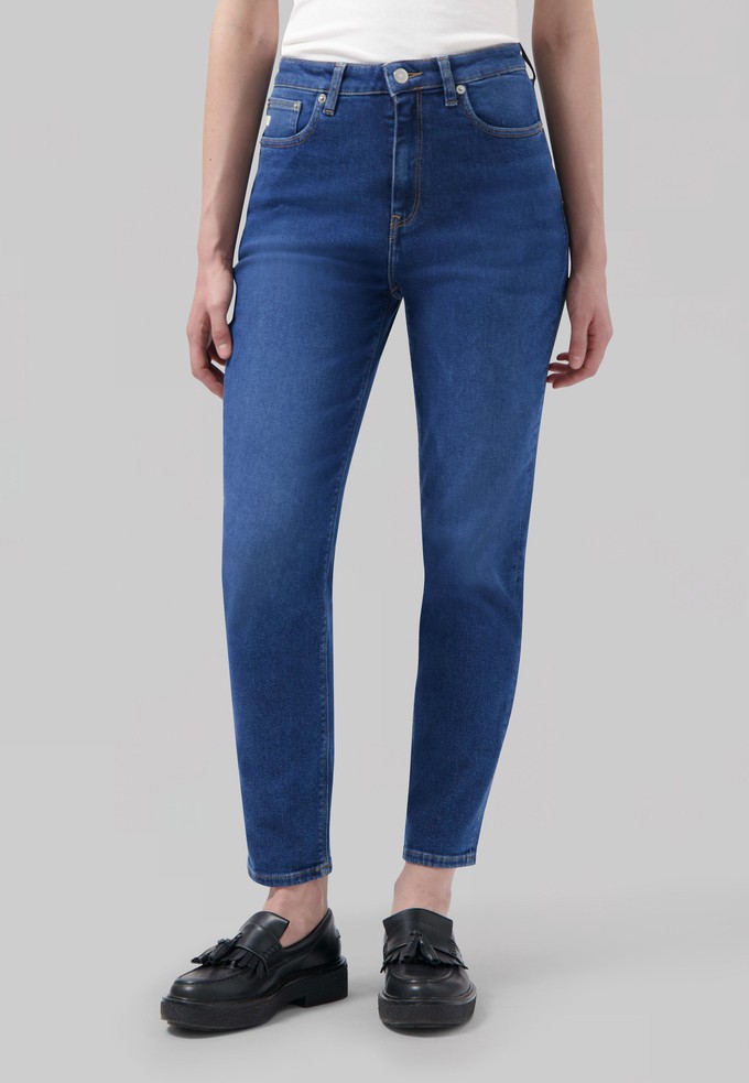 Mams Stretch Tapered - Stone Indigo from Mud Jeans