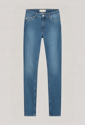 Skinny Hazen - Pure Blue from Mud Jeans