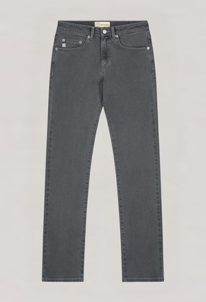 Faye Straight - O3 Grey from Mud Jeans