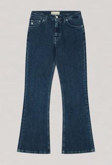 Isy Flared - Stone Indigo via Mud Jeans