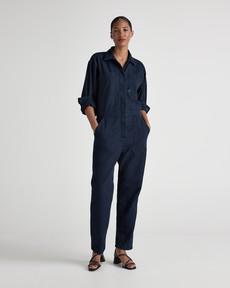 Uma Jumpsuit - Onyx Dry via Mud Jeans