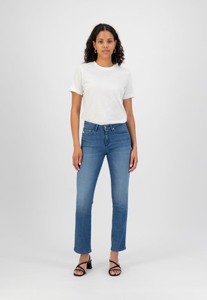 Faye Low Slim - Authentic Indigo from Mud Jeans