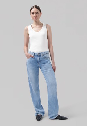 Loose Jamie Flow - Stone Vintage from Mud Jeans