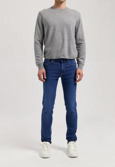 Daily Mid Tapered - Stone Indigo via Mud Jeans