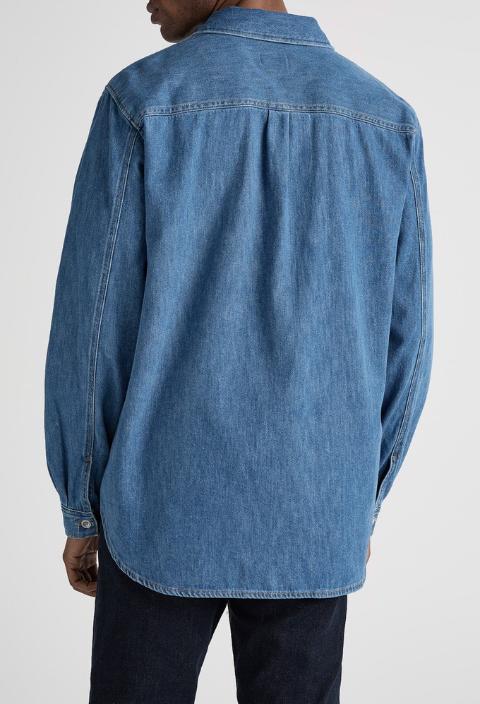 Chris Denim Shirt - Medium Stone from Mud Jeans