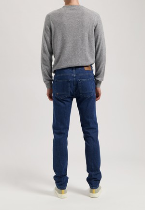 Rick Mid Slim - Stone Indigo from Mud Jeans