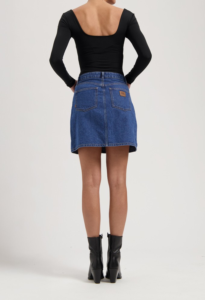 Audry Mini Skirt - Medium Stone from Mud Jeans