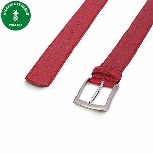 Belt Seva Red from NAE Vegan Shoes