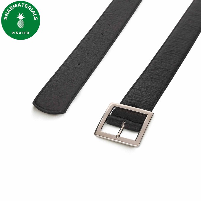 Belt Saldes Black from NAE Vegan Shoes