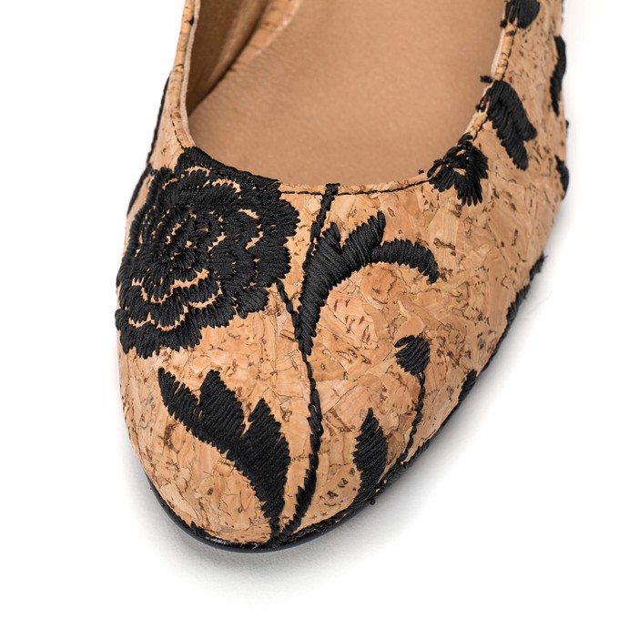 LINA CORK Brown from NAE Vegan Shoes