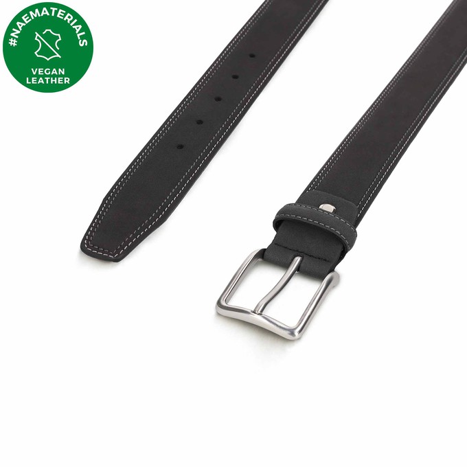 Belt Gavet Black from NAE Vegan Shoes