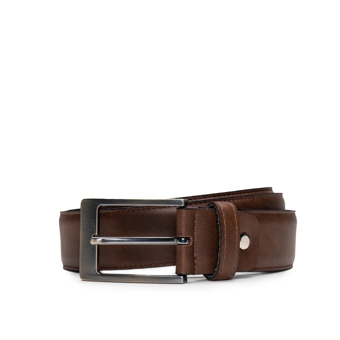 BELT CALAF Brown from NAE Vegan Shoes