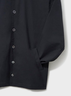 Black Neem Bomber Sorona Rain Jacket from Neem London