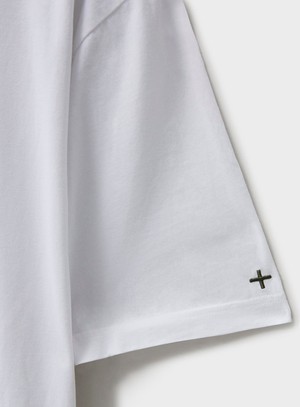 Organic 100% White Boxy T shirt from Neem London