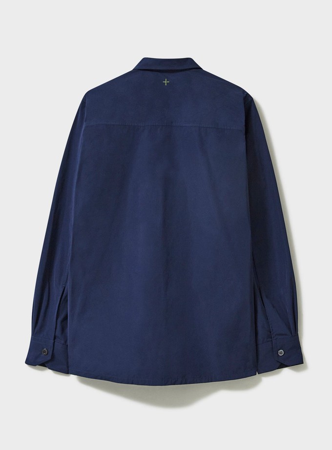 Neem Navy Sorona Rain Jacket from Neem London