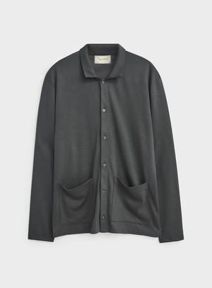 ZQ Merino Neem Green Overshirt from Neem London