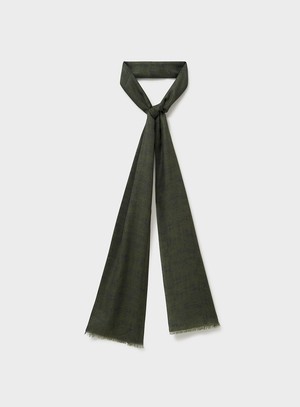 Biodegradable Italian Tencel Neem Green Neck Scarf from Neem London