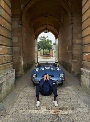 ZQ Merino Wool Jersey Steel Blue Overshirt from Neem London