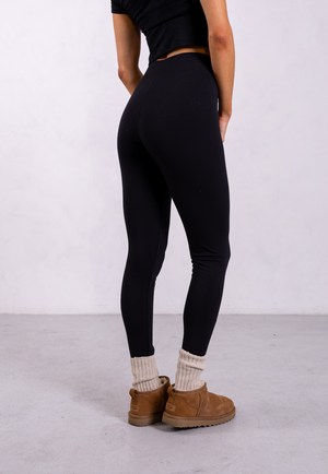 Organic Cotton Leggings, Black from Not Basics