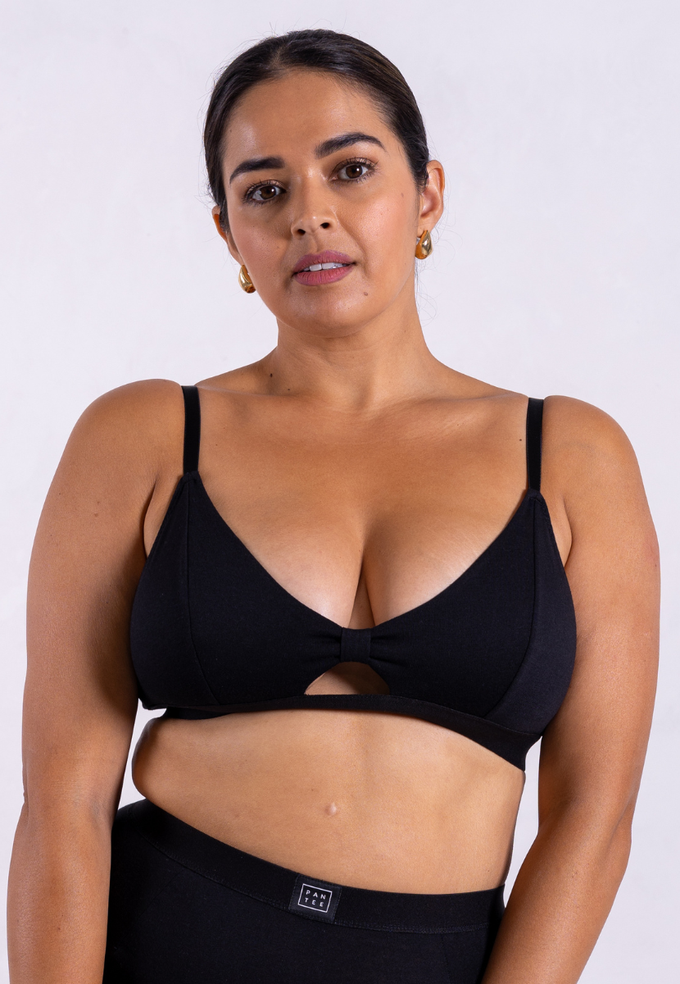 The Bralette, Black from Not Basics