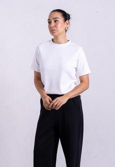 Organic Cotton Relaxed Fit T-Shirt, White via Not Basics