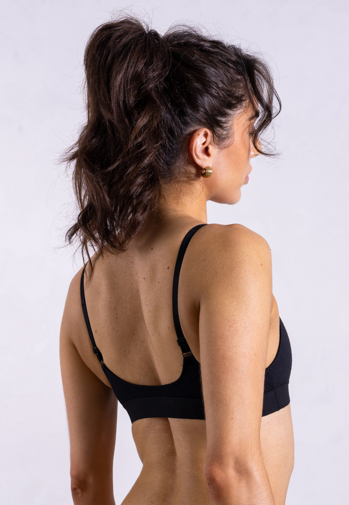 The Bralette, Black from Not Basics