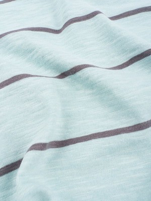 Ocean Stripe Organic Cotton T-Shirt from Of The Oceans