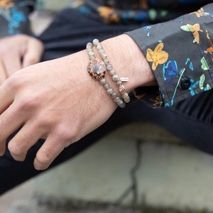 Bracelet Grey Labradorite Stones from OUTRGS