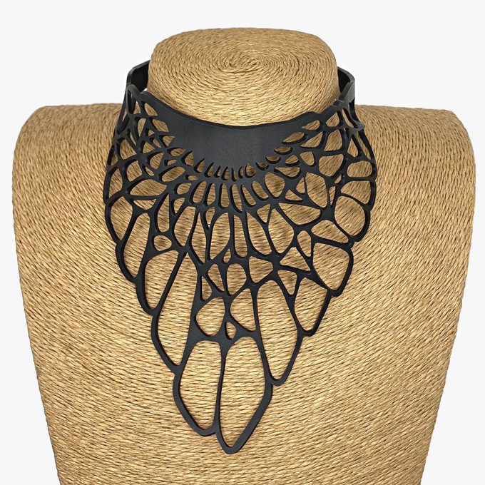 Queen Mab Geometric Statement Choker from Paguro Upcycle