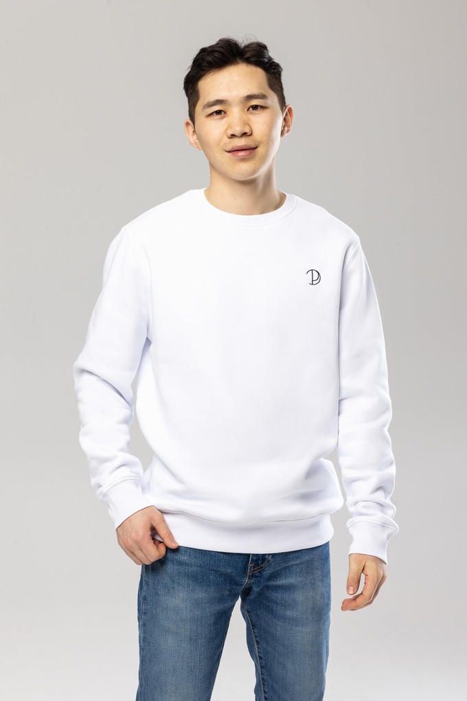 Embroidered Logo Sweatshirt Unisex from Pitod