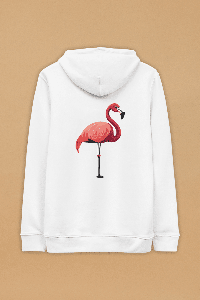 Flamingo Hoodie Unisex from Pitod