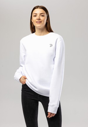 Embroidered Logo Sweatshirt Unisex from Pitod