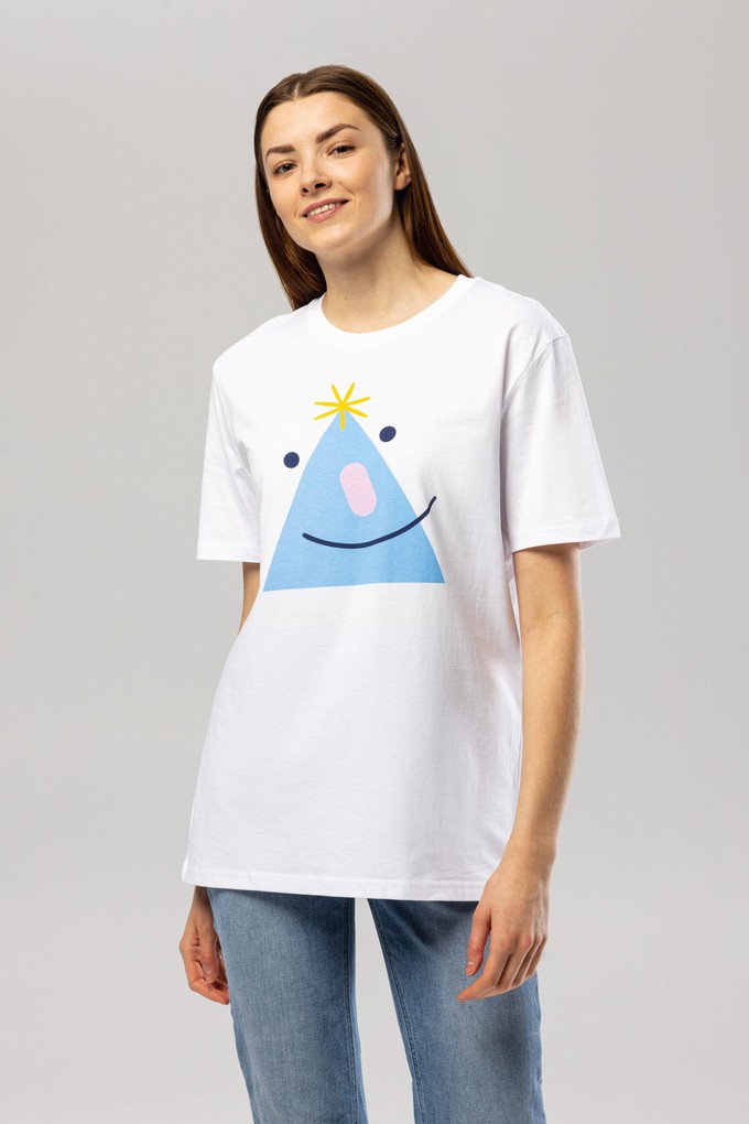 Happy Triangle T-Shirt Unisex from Pitod