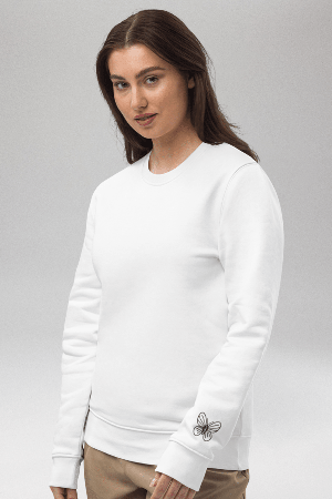 Butterfly Wrist Sweatshirt Unisex from Pitod