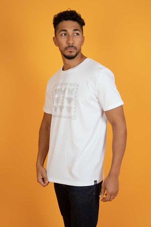 Connected - White T-Shirt from Plant Faced Clothing