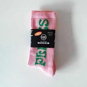 Only Plants - Eco Socks - Pink from Plant Faced Clothing