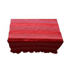 Table Runner Red Strawberry - 68" x 17" - Lovely & Fairtrade via Quetzal Artisan