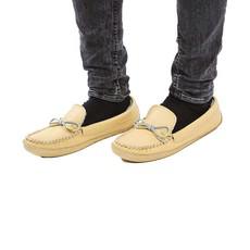 Men Moccasins Natural - Handmade Slippers Shoe sizes 40-48 via Quetzal Artisan